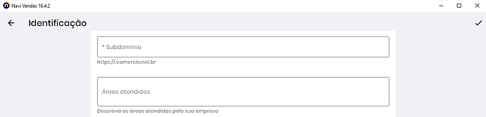 Identificação subdomínio