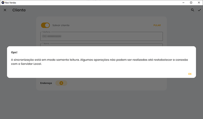 Navi Vendas - Notificação