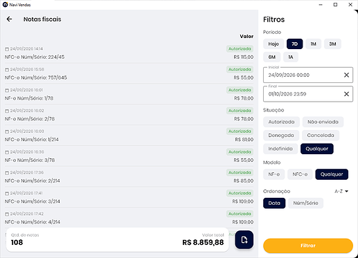 Notas Fiscais
